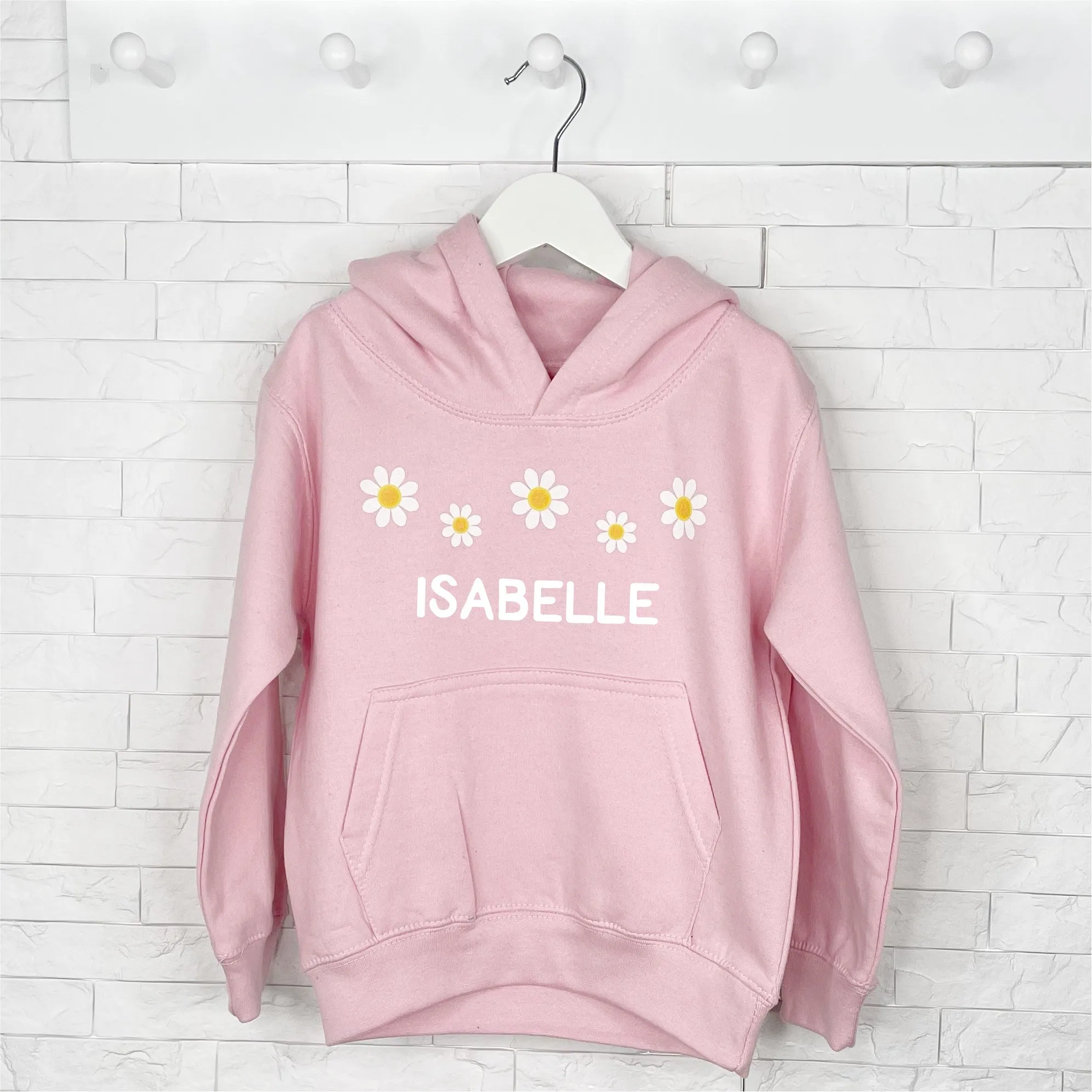 Personalised Daisy Girls Hoodie