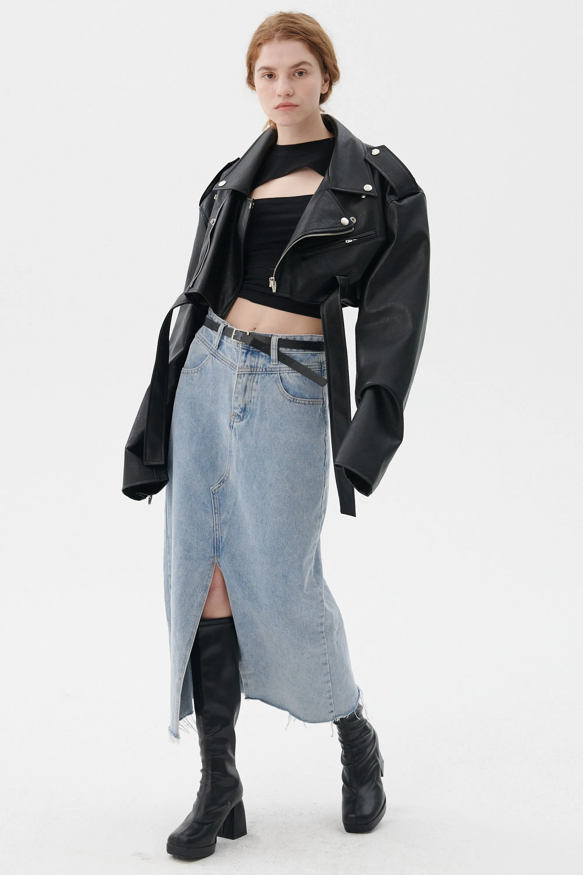 Peyton Denim Skirt