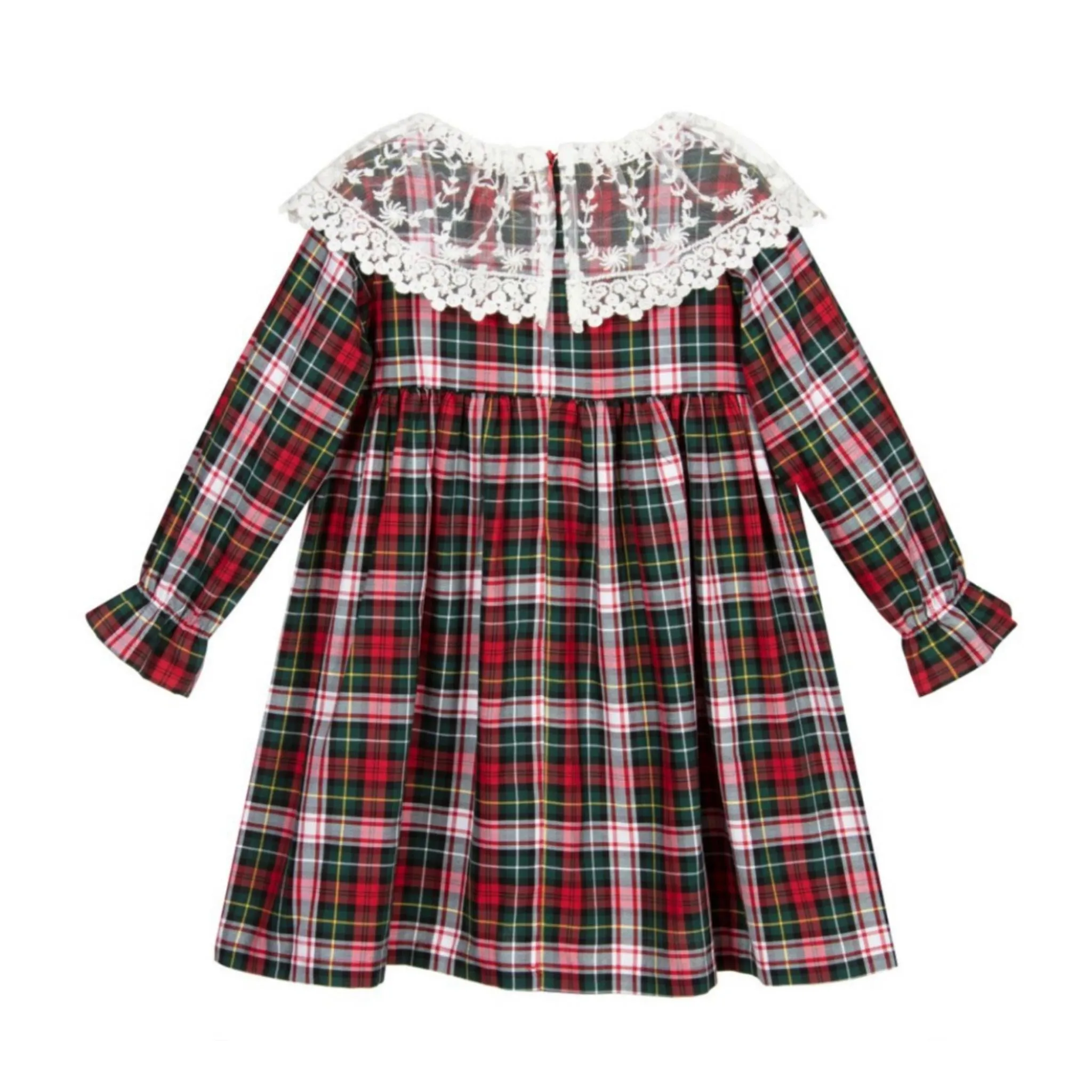 Phi Clothing Red Tartan Dress