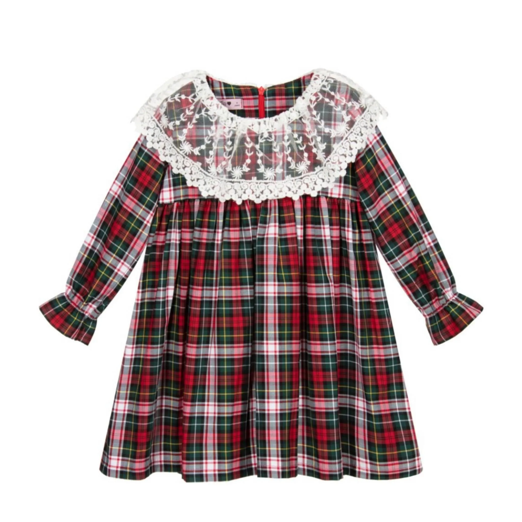 Phi Clothing Red Tartan Dress