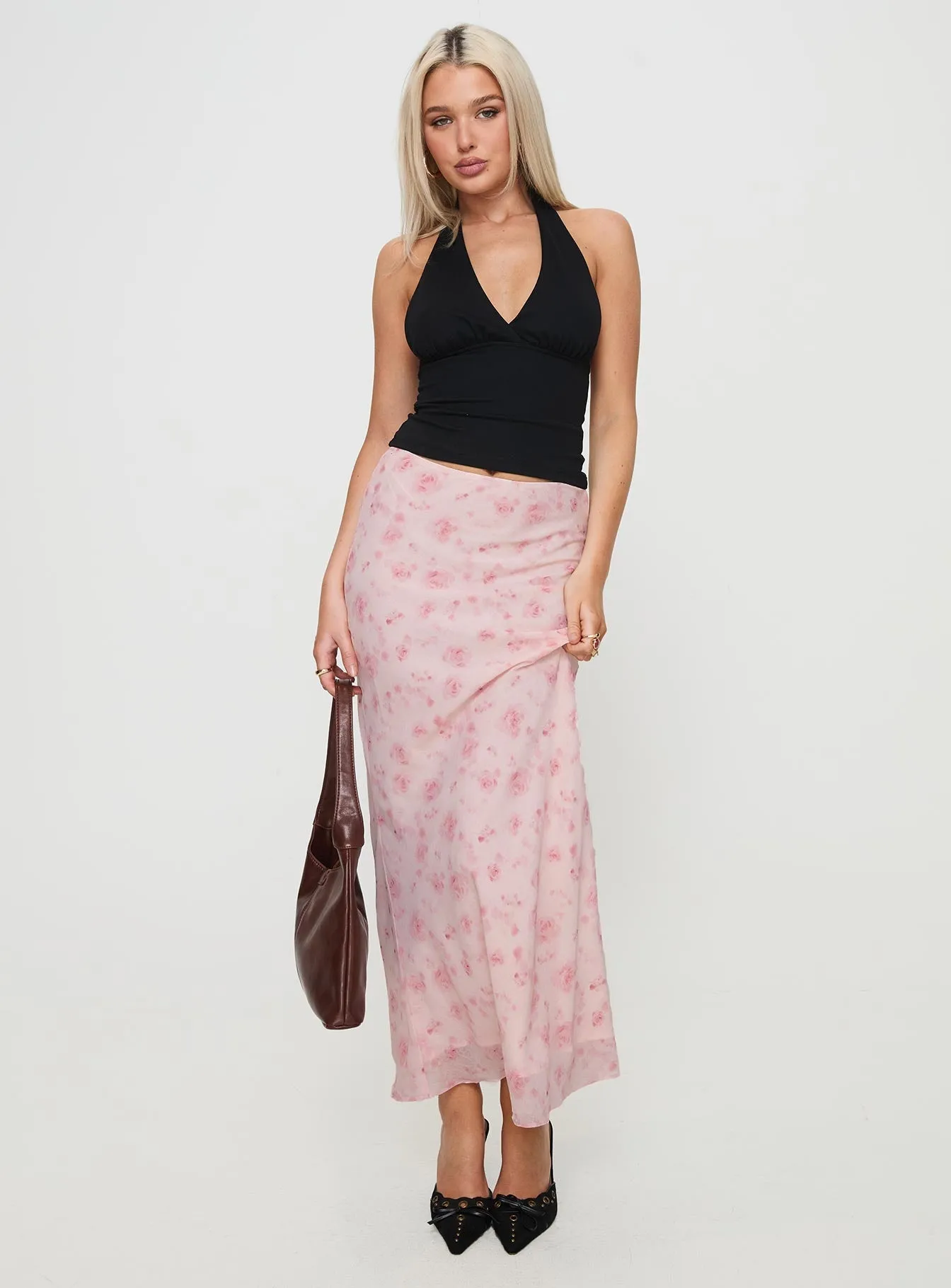 Piazia Maxi Skirt Pink