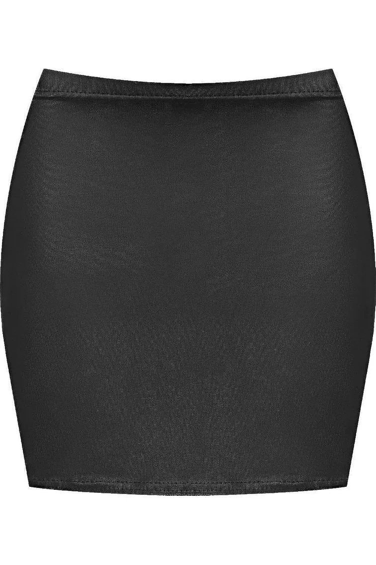 Plus Size Printed Mini Bodycon Short Skirts