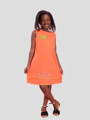 Poa Girls Summer Dress
