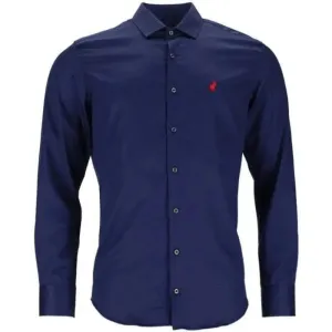 Polo Custom Fit Greig Mens Shirt Navy