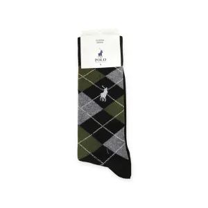 Polo Men's Cotton Socks Black