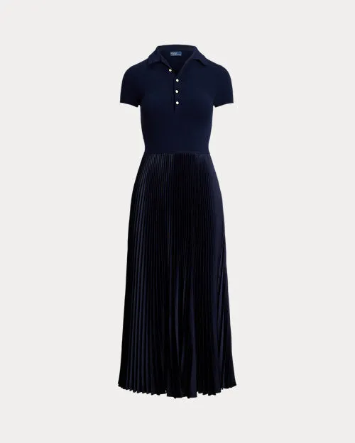 Polo Ralph Lauren -Polo Sweater-Bodice Dress Hunter Navy