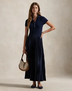 Polo Ralph Lauren -Polo Sweater-Bodice Dress Hunter Navy
