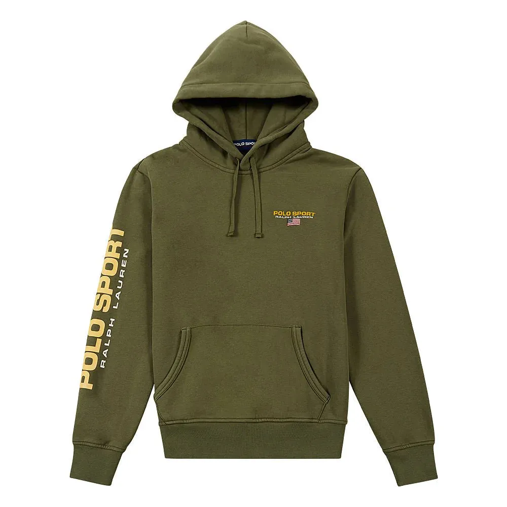 Polo Sport Fleece Hoodie - Olive