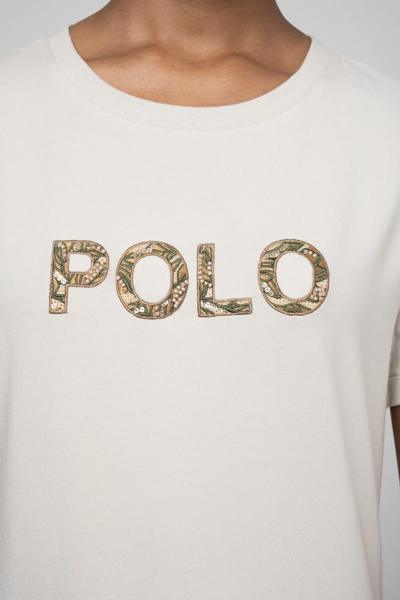 Polo Women Anele Short Sleeve T Shirt Putty