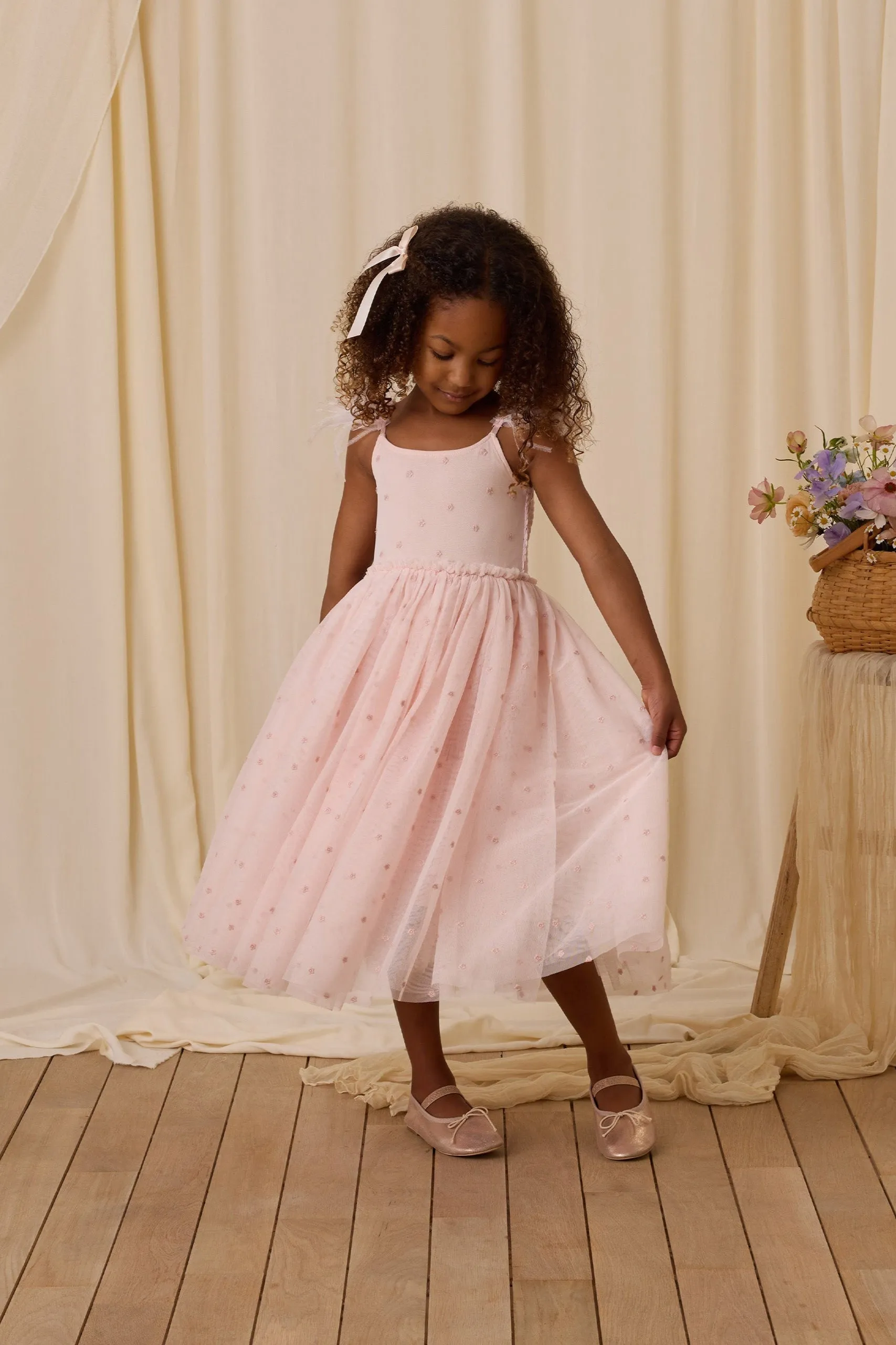 Poppy Dress | Blush Pink