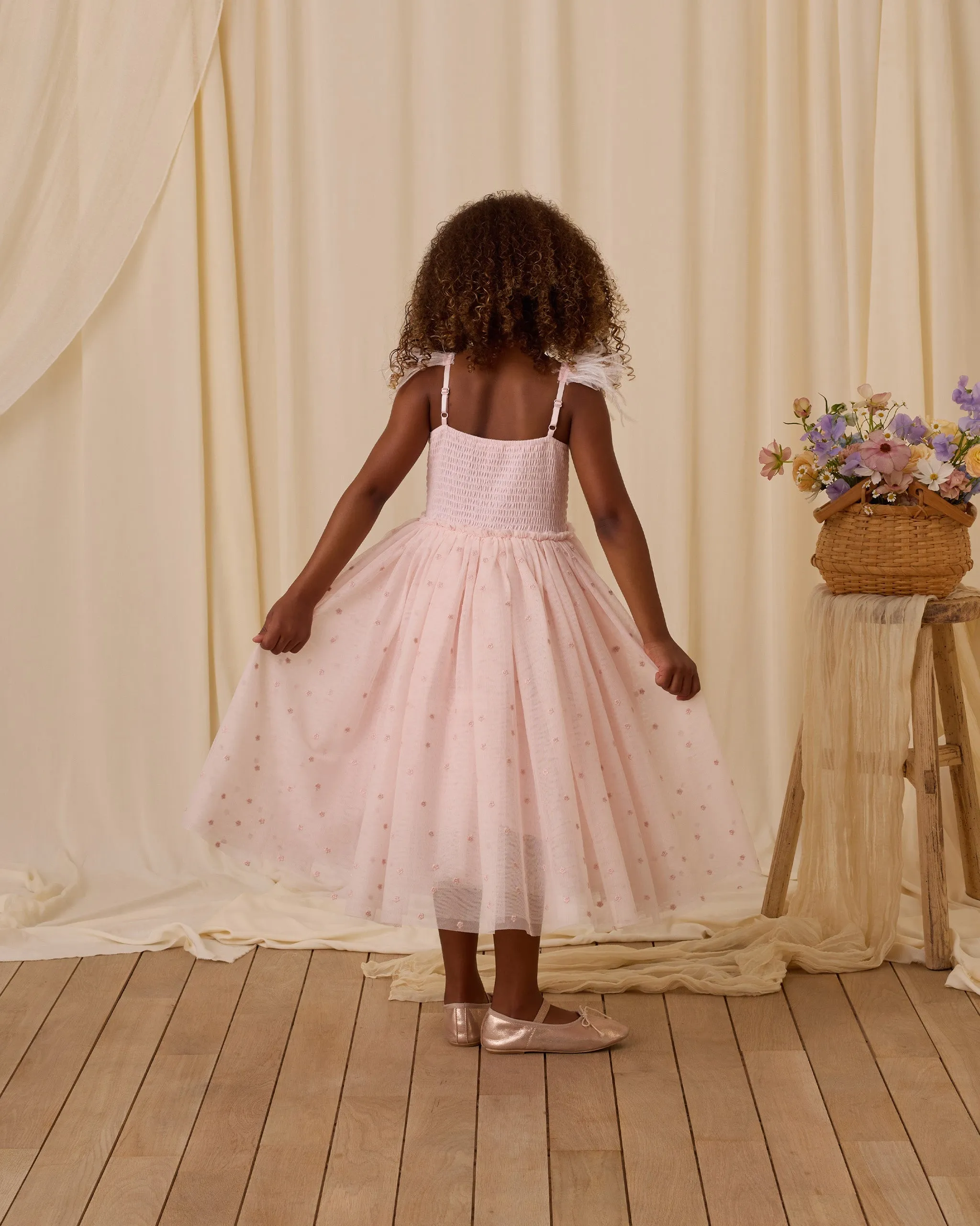 Poppy Dress | Blush Pink