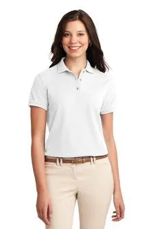 Port Authority® Ladies Silk Touch™ Polo. L500 with Maeser Logo (CLEARANCE)