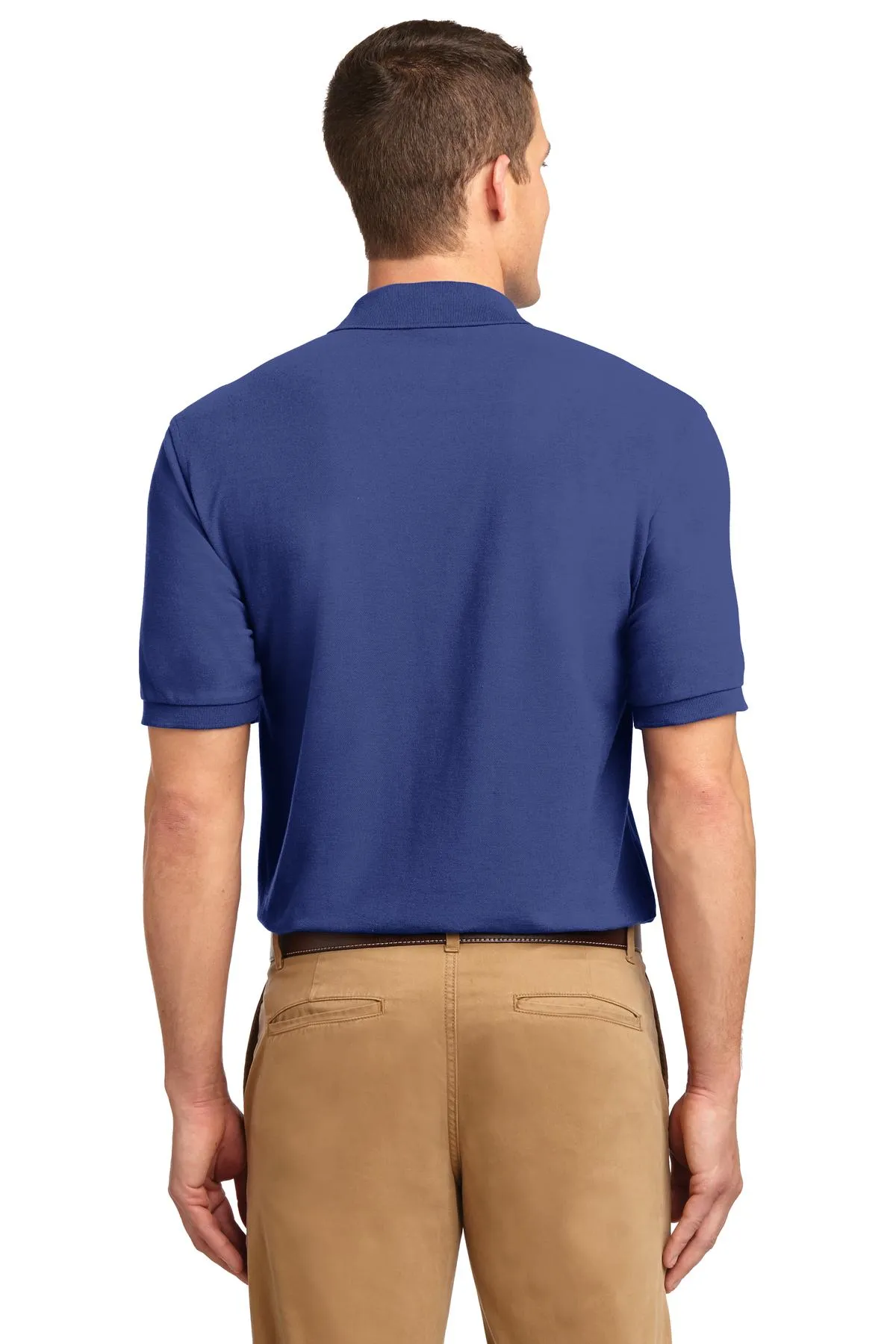 Port Authority Silk Touch Polo K500 Mediterranean Blue