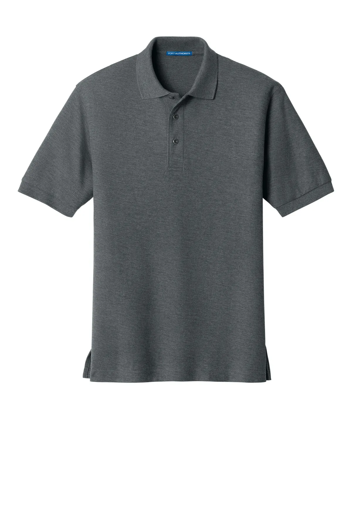 Port Authority Silk Touch Polo K500 Steel Grey