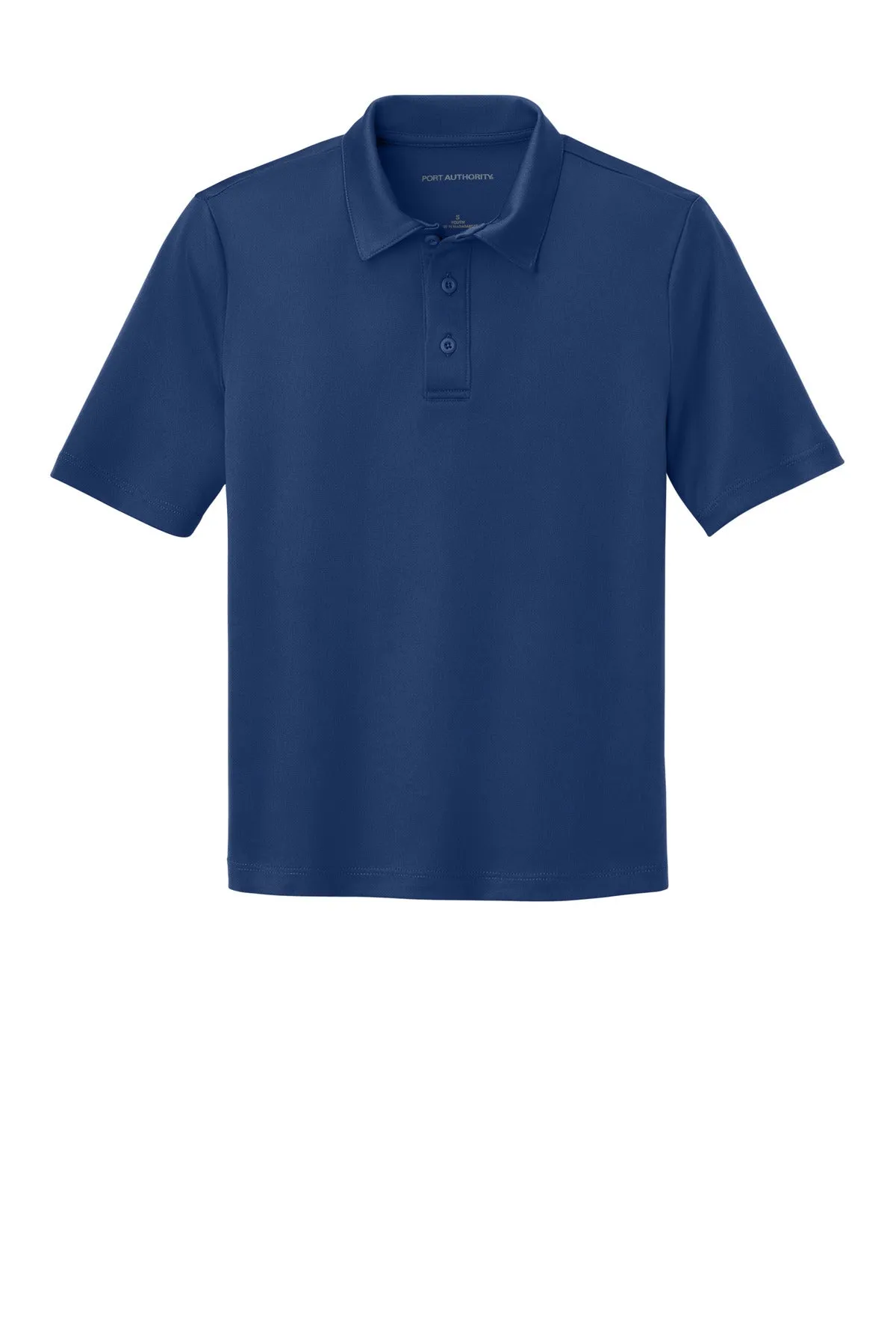 Port Authority Youth Silk Touch Performance Polo. Y540 Royal
