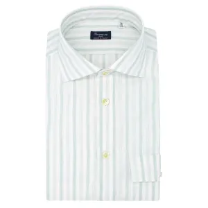 PORTO classic polo shirt in cotton, linen, silk. Carlo Riva fabric