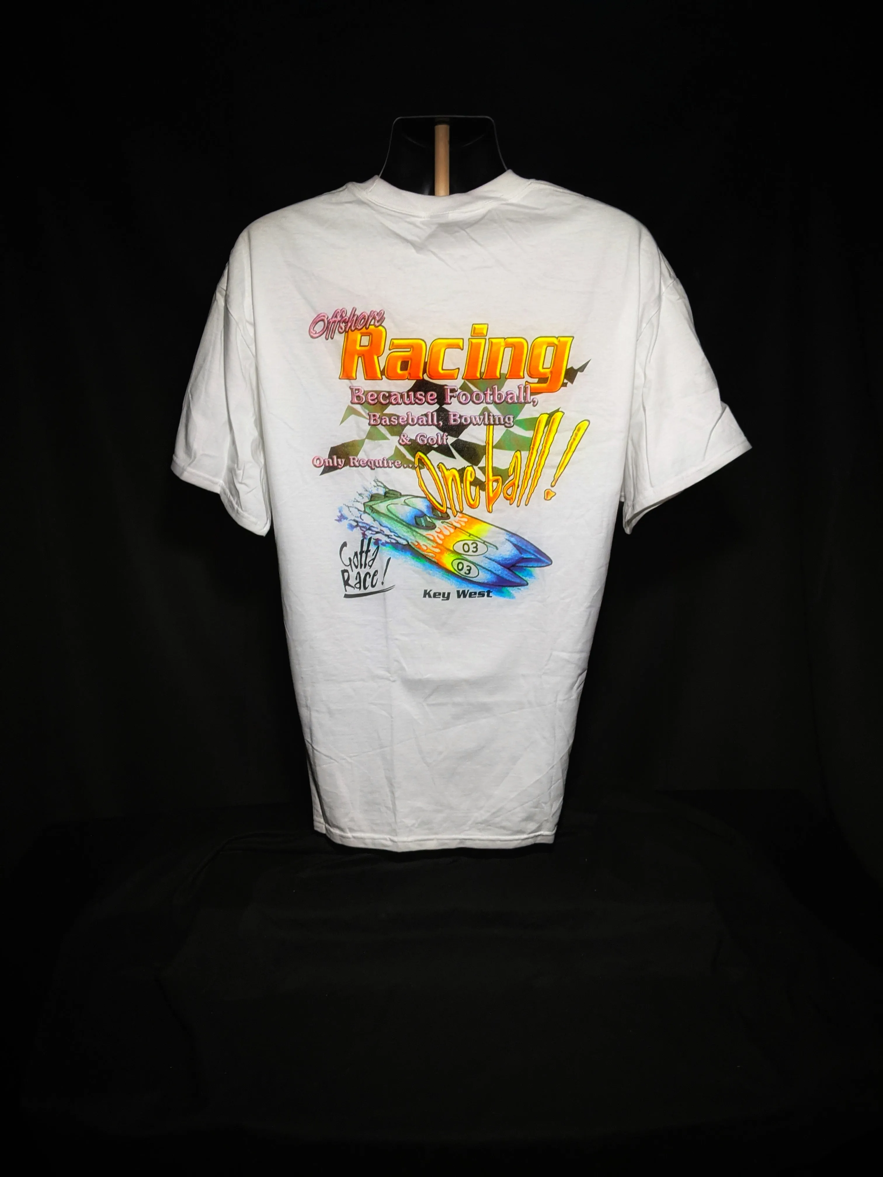 Powerboat T-Shirt Offshore Racing " Balls "
