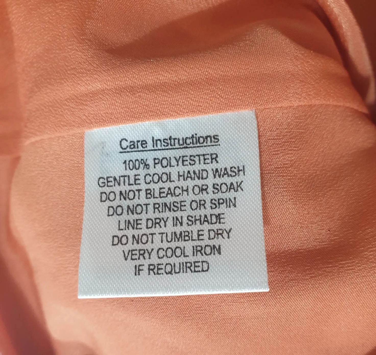 Princess Highway deep orange print skirt size 14