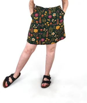 Princess Highway green floral skirt size 12