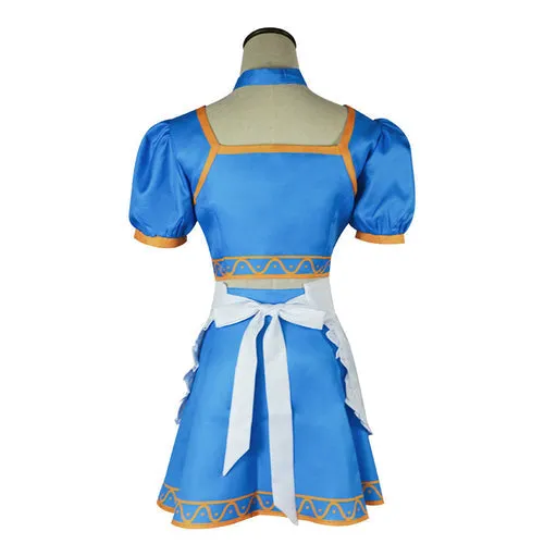 Princess Zelda Maid Dress Cosplay Costume