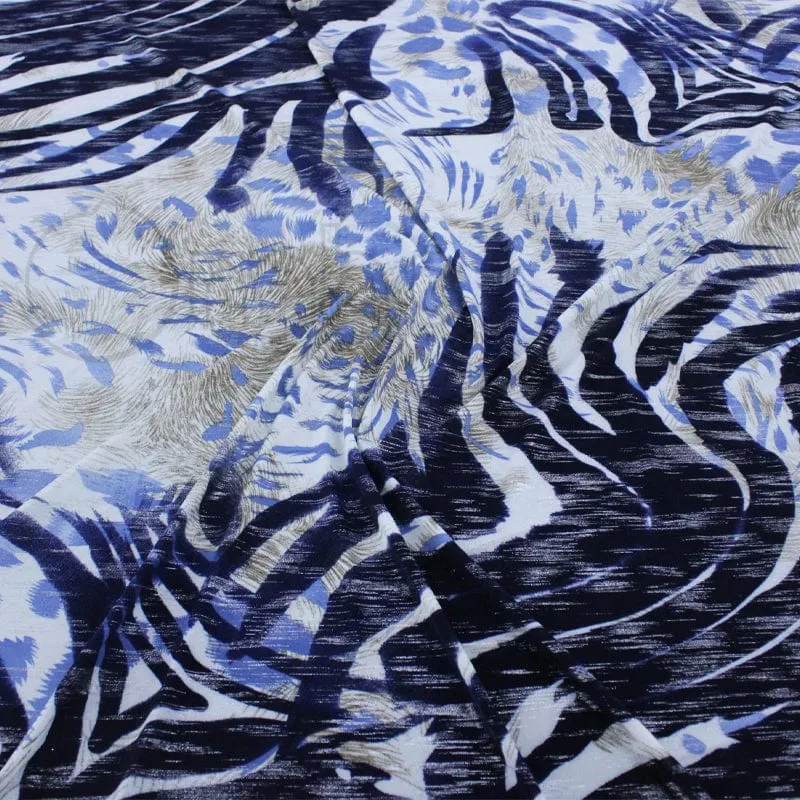 Printed FDY Foil Fabric 150cm