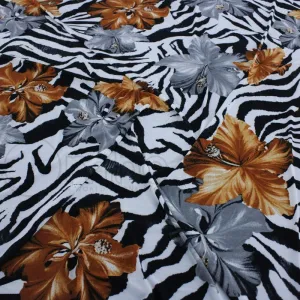 Printed Puff FDY Fabric 150cm