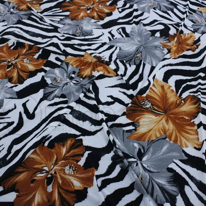 Printed Puff FDY Fabric 150cm