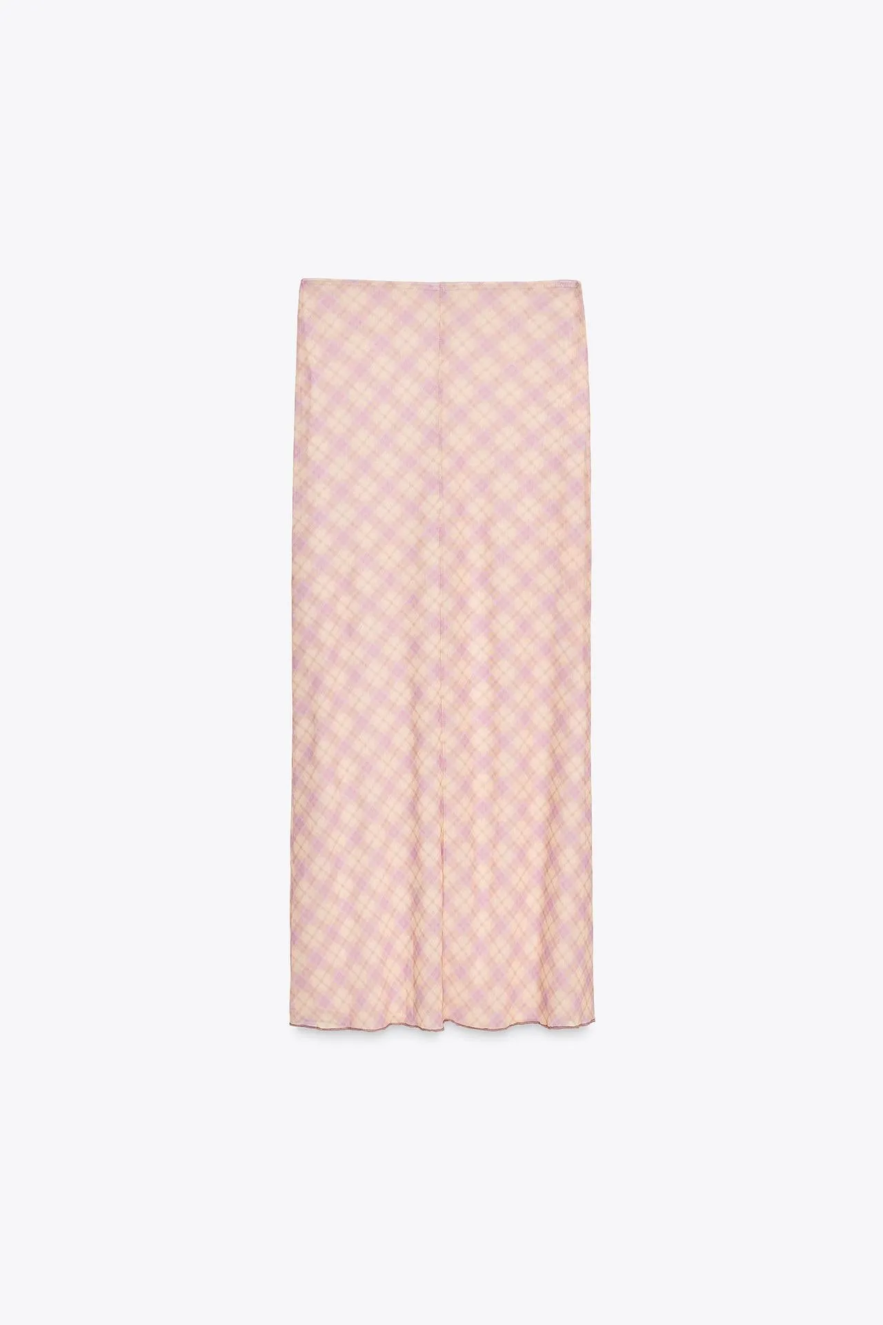 Printed tulle skirt