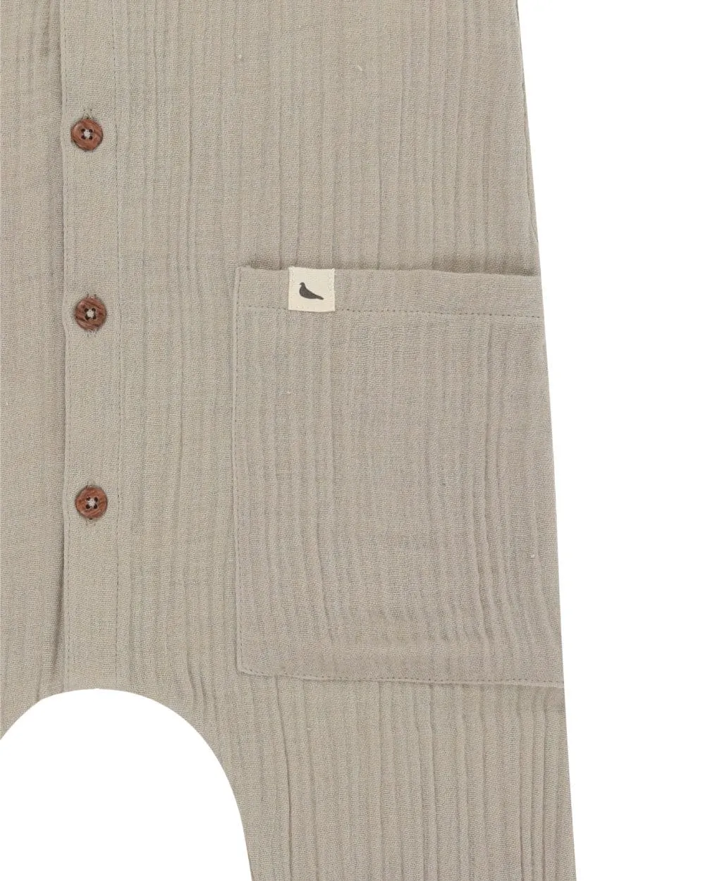 Pumice Gauze Dungarees