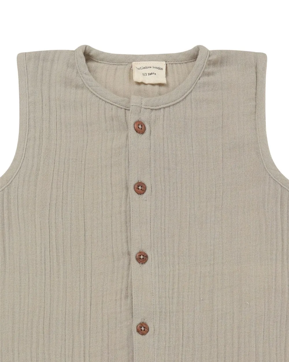 Pumice Gauze Dungarees