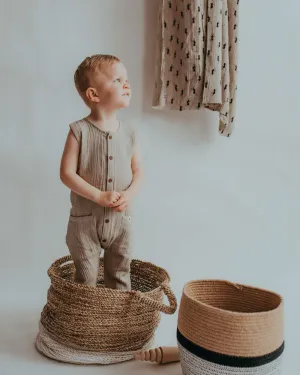 Pumice Gauze Dungarees