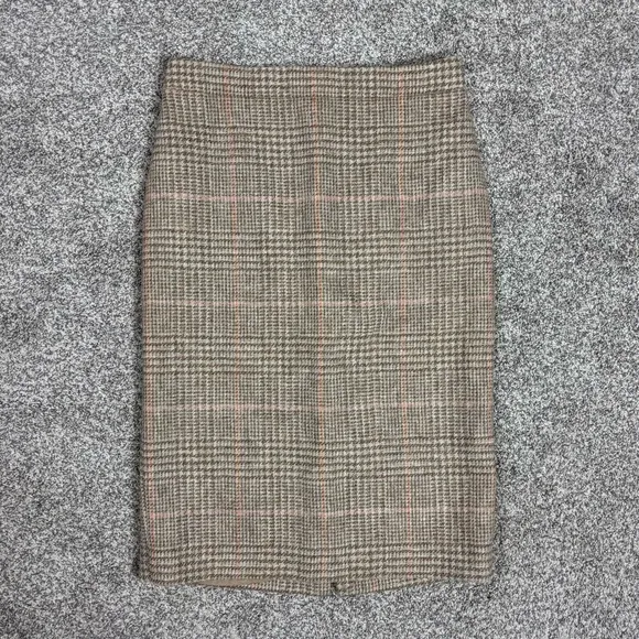 Pure Collection Moon Quality British Cloth Wool Pencil Skirt Size 2