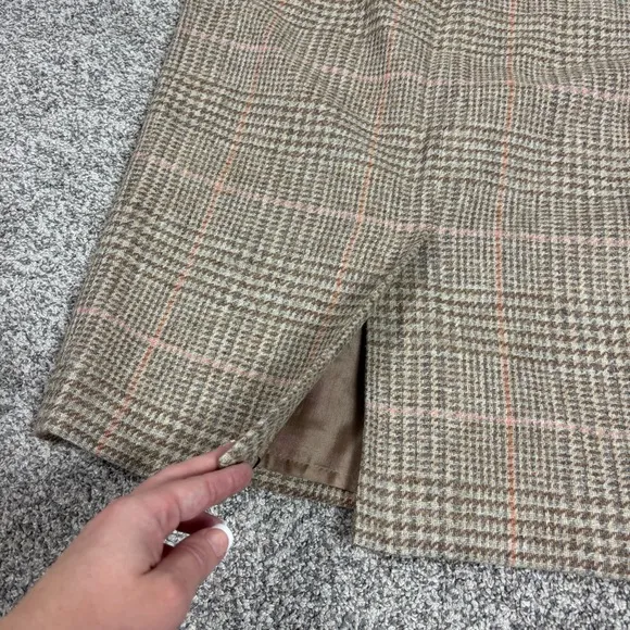 Pure Collection Moon Quality British Cloth Wool Pencil Skirt Size 2