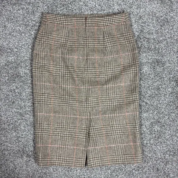 Pure Collection Moon Quality British Cloth Wool Pencil Skirt Size 2