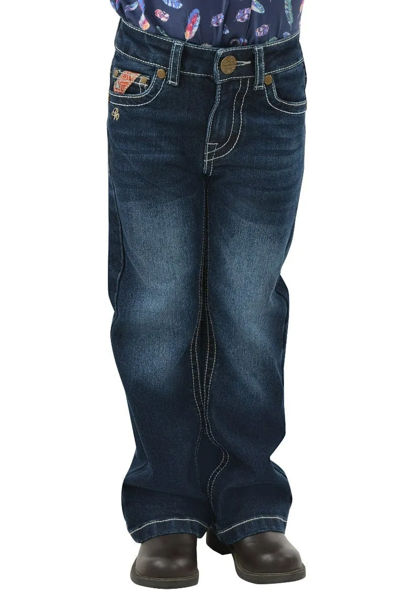Pure Western Jeans Girls Aztec Boot Cut