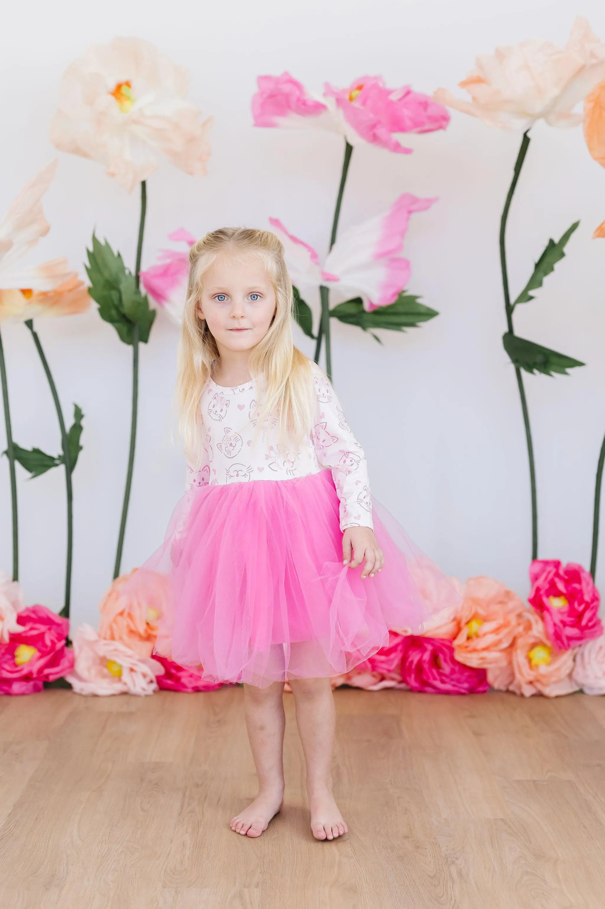 PURR-FECTLY PINK TUTU DRESS