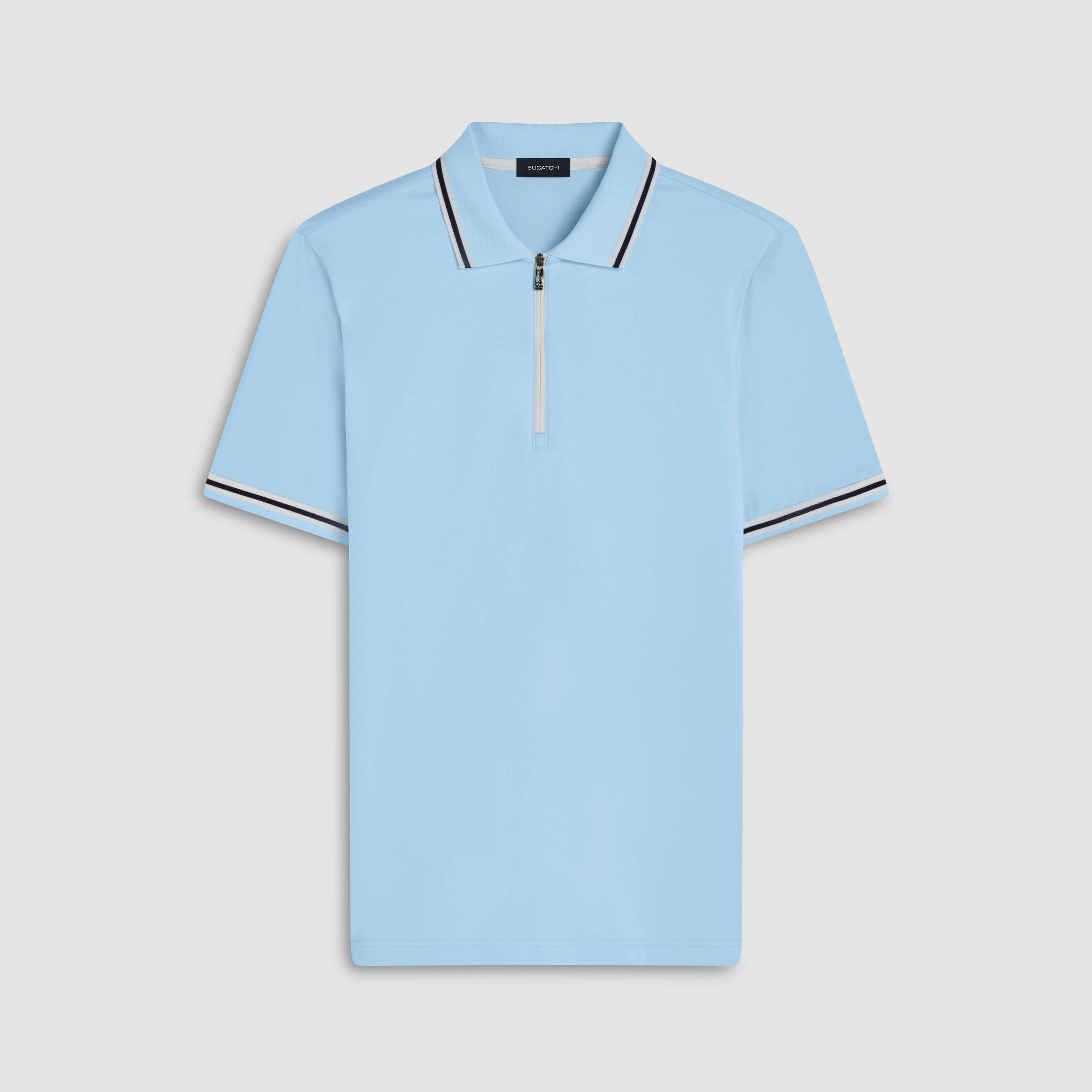 Quarter Zip Polo Shirt