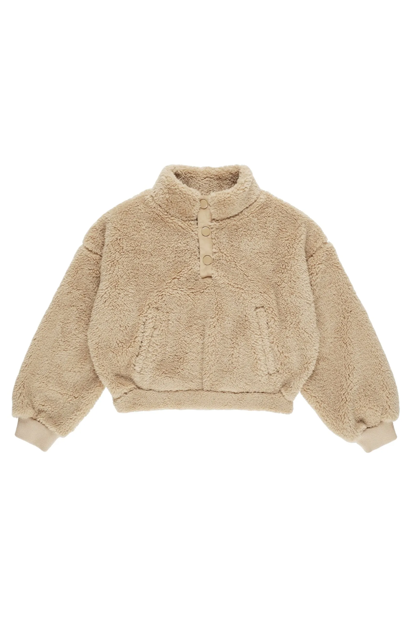 Quarter Zip Pullover | Gold