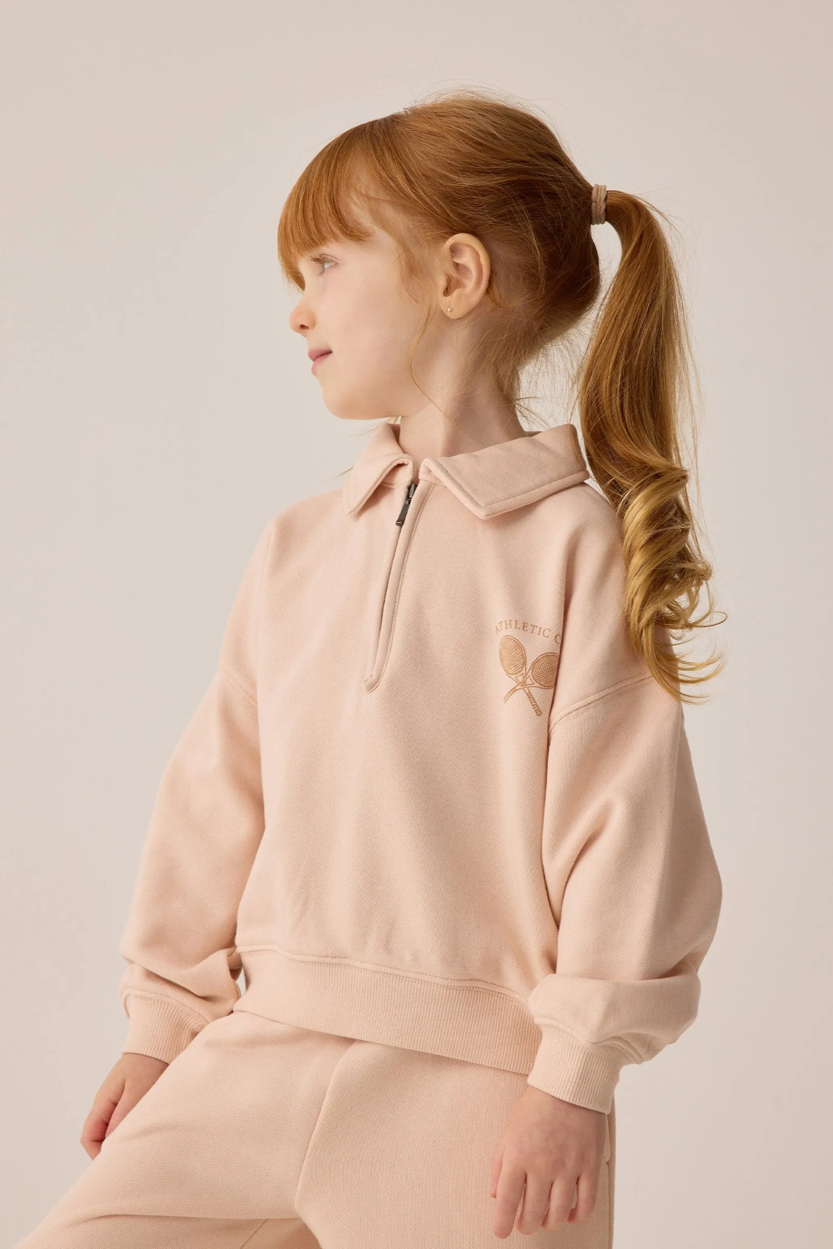 Quarter Zip Sweater| Shell