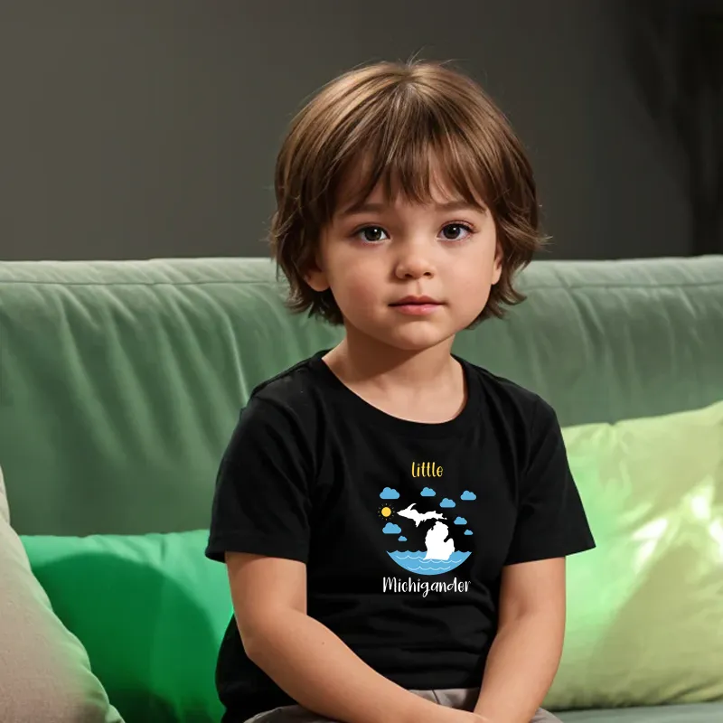 "Tiny Michigander" Toddler T-Shirt