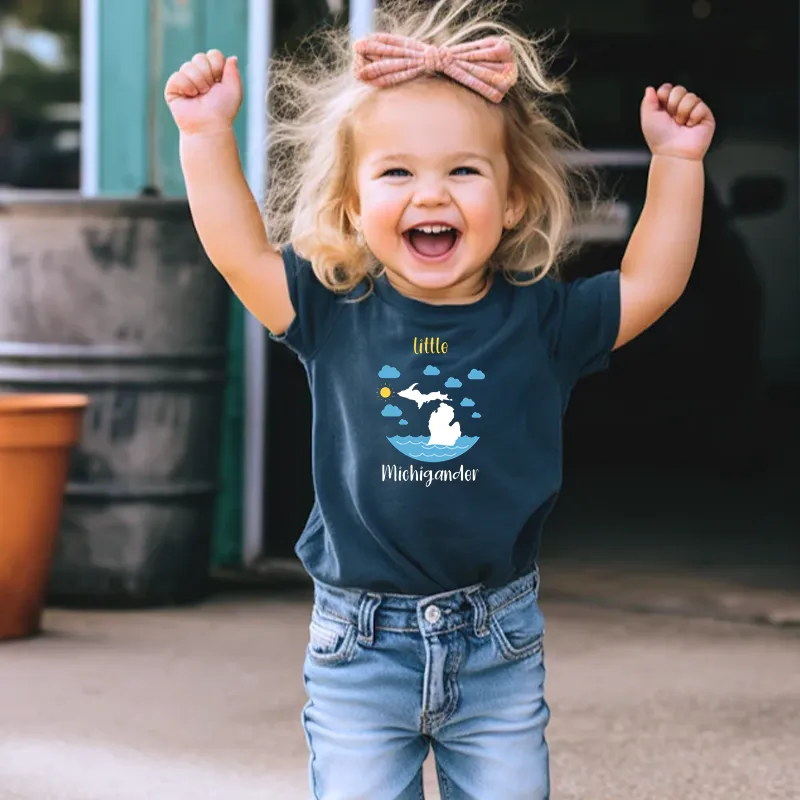 "Tiny Michigander" Toddler T-Shirt