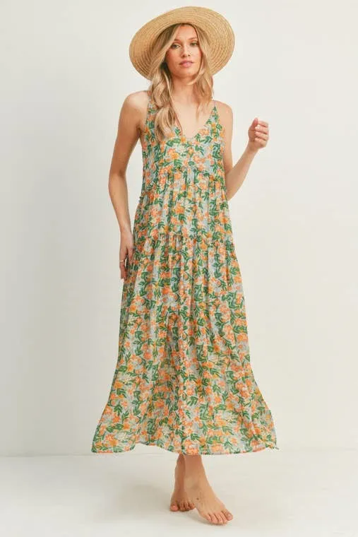Rachel Floral Maxi