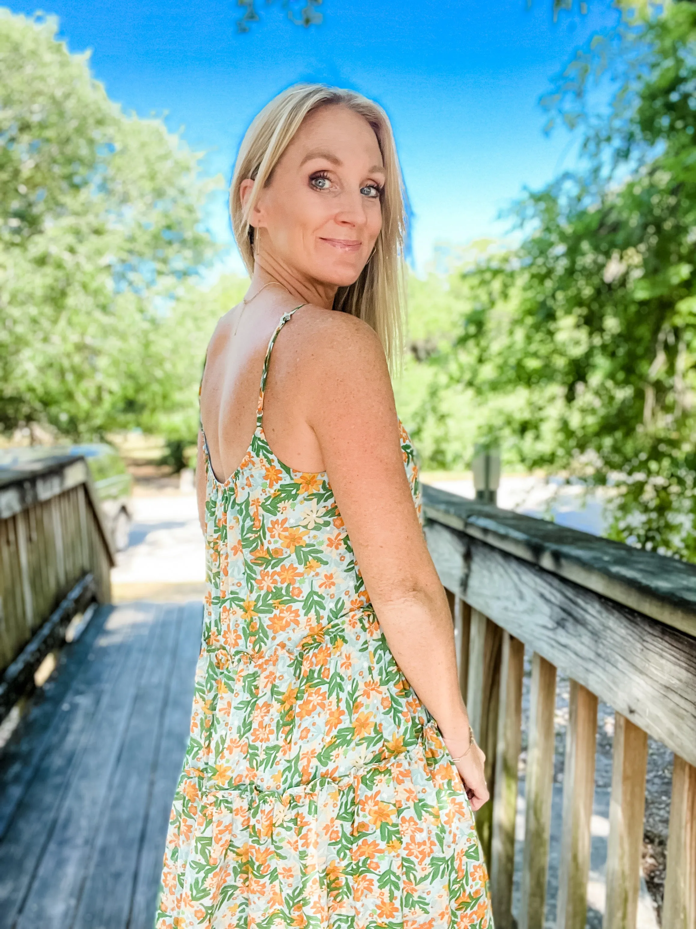 Rachel Floral Maxi