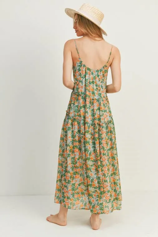 Rachel Floral Maxi