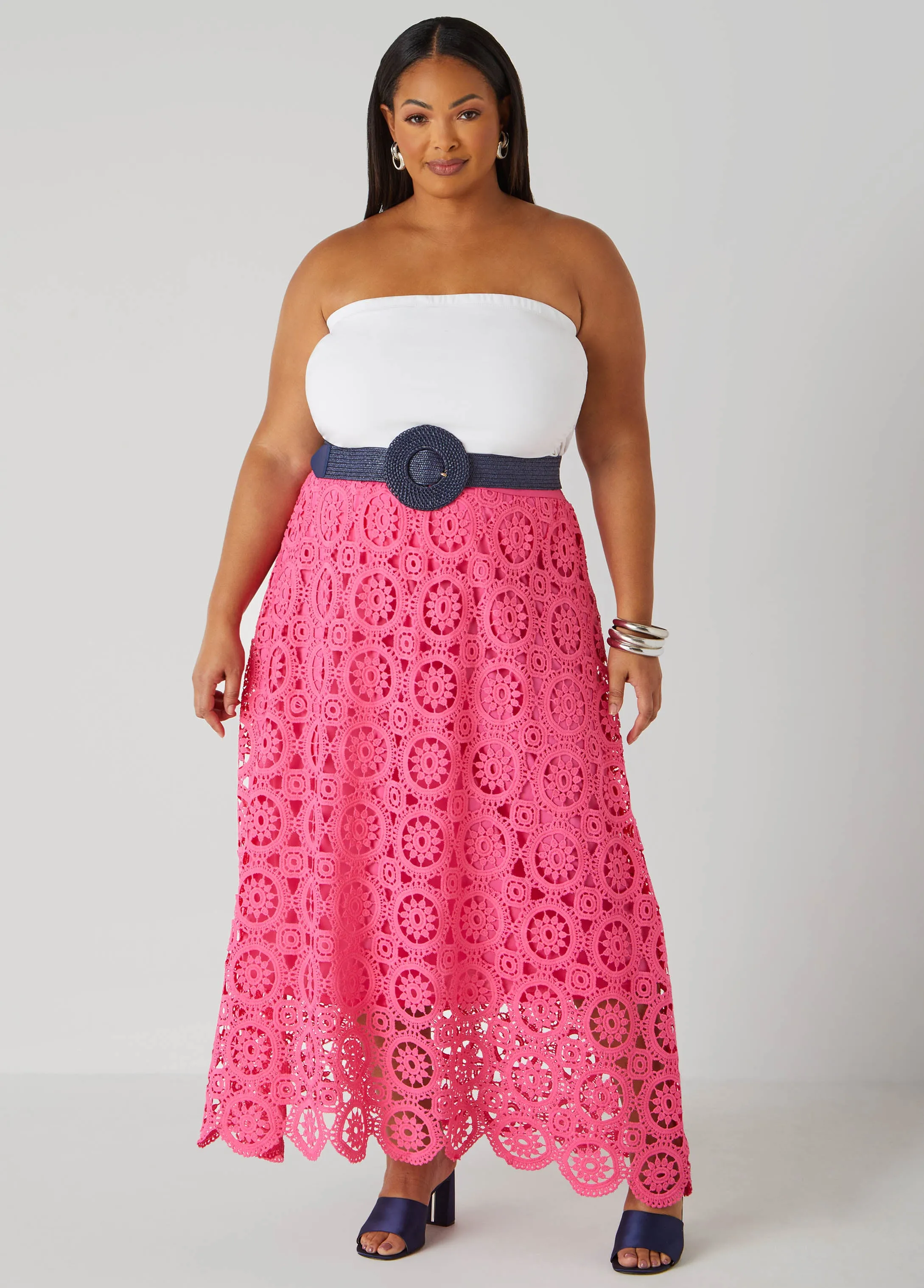Raffia Stretch Belt