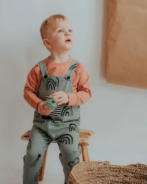 Rainbow Star Dungarees