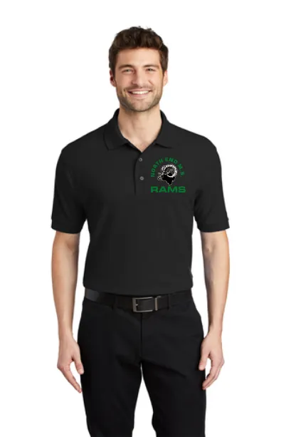 RAMS NEW Silk Touch Pique Polo