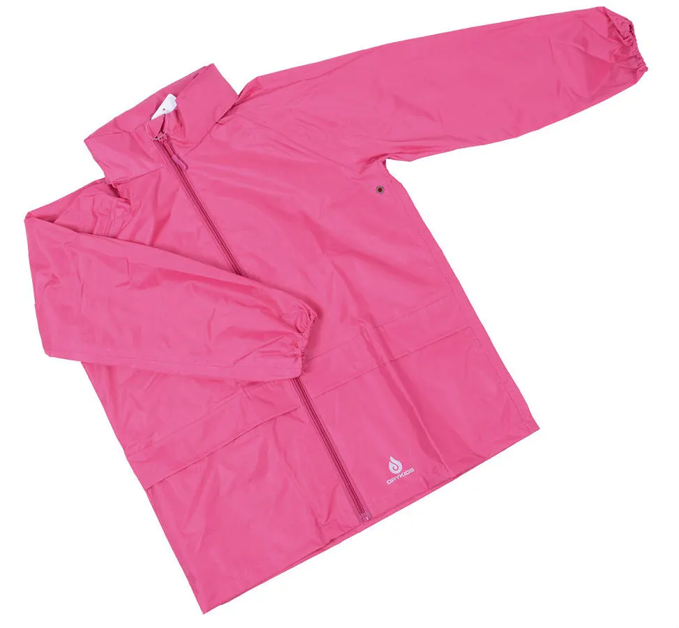Raspberry Pink Jacket & Trouser Rain Set