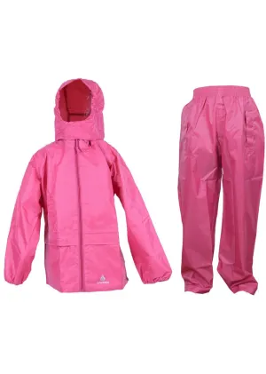 Raspberry Pink Jacket & Trouser Rain Set