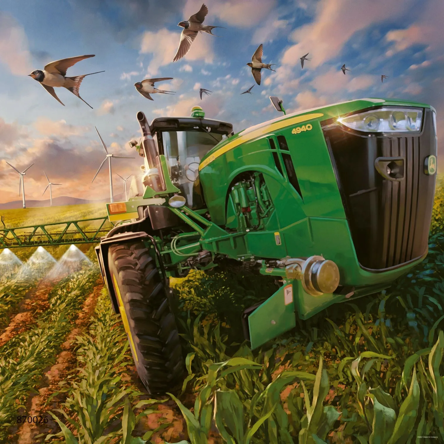 Ravensburger Seasons of John Deere 3 x 49 Piece Puzzle